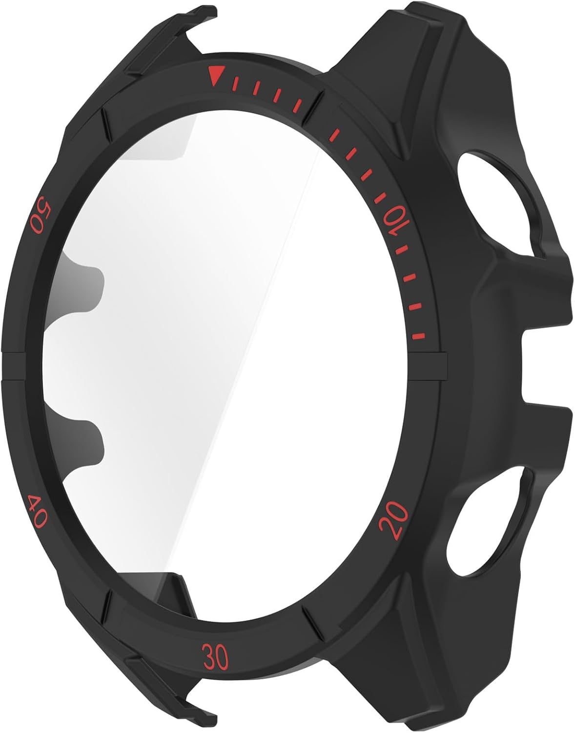 THRE For Garmin Fenix 8 Solar Glass Screen Protector Case Cover 47mm 51mm