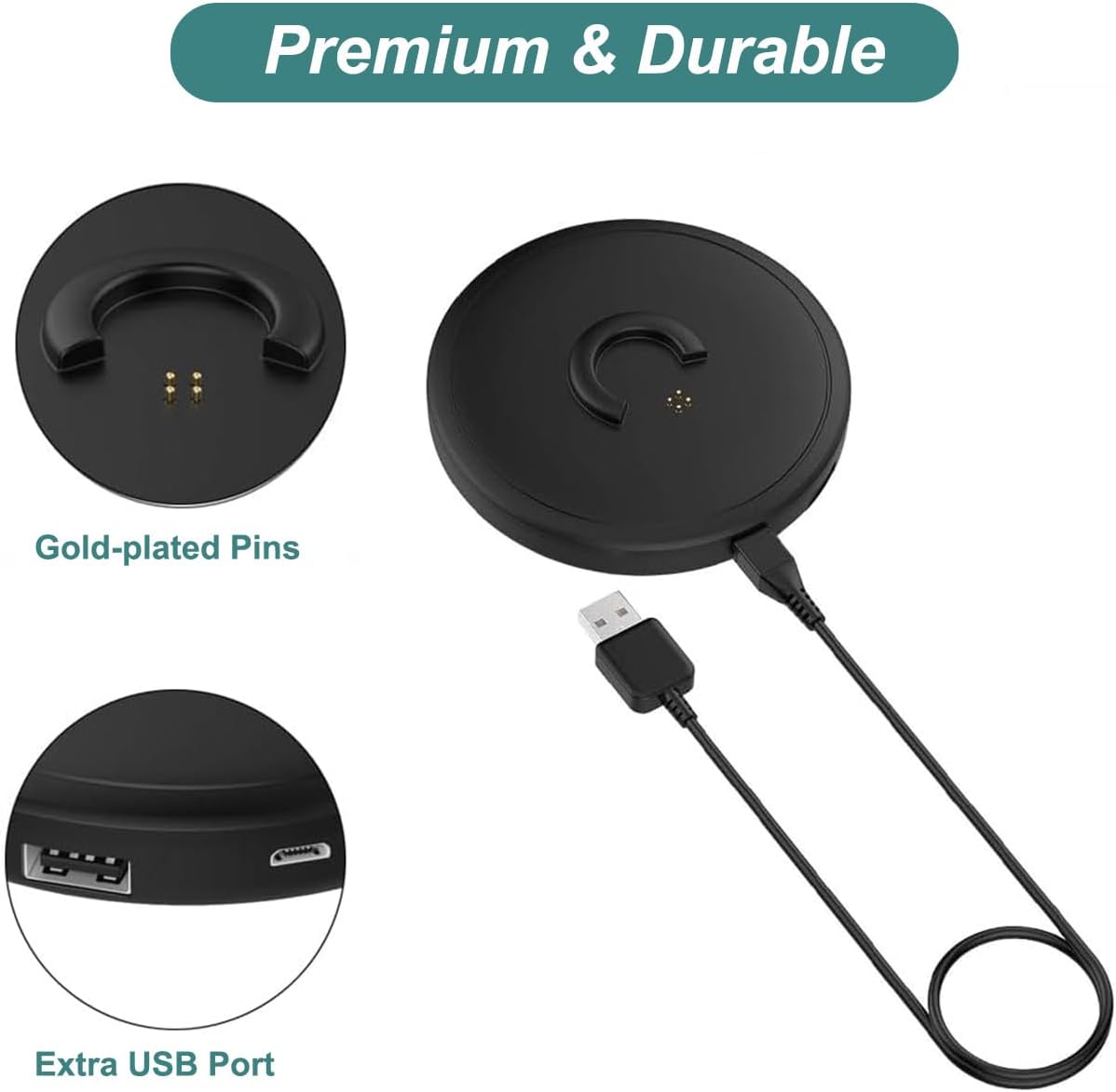 THRE Charging Cradle Compatible With Bose Soundlink Revolve/Revolve+/Revolve 2