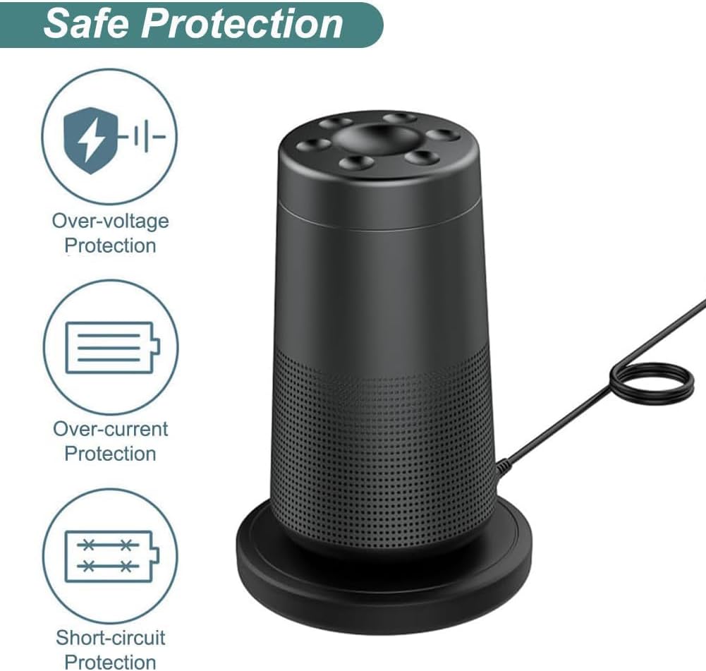 THRE Charging Cradle for Bose Soundlink Revolve/Revolve+/Revolve 2