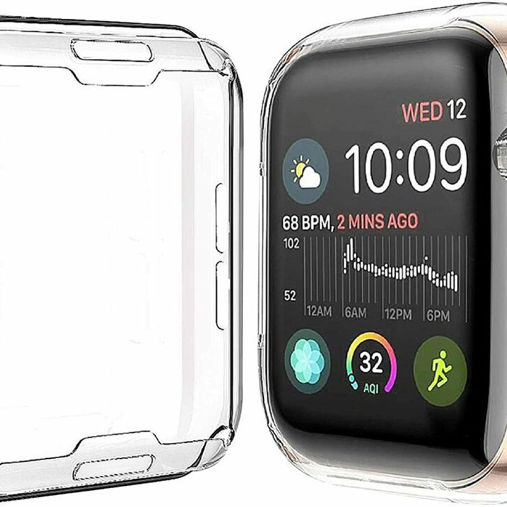2 Pack Apple Watch All Series protective case with TPU material