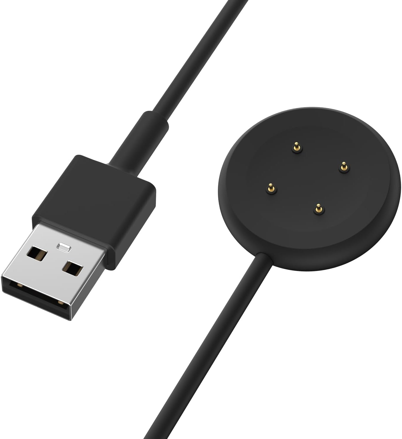 THRE【2 Pack】For Google Pixel Watch 3 Charger USB Charging Cable Magnetic 100cm