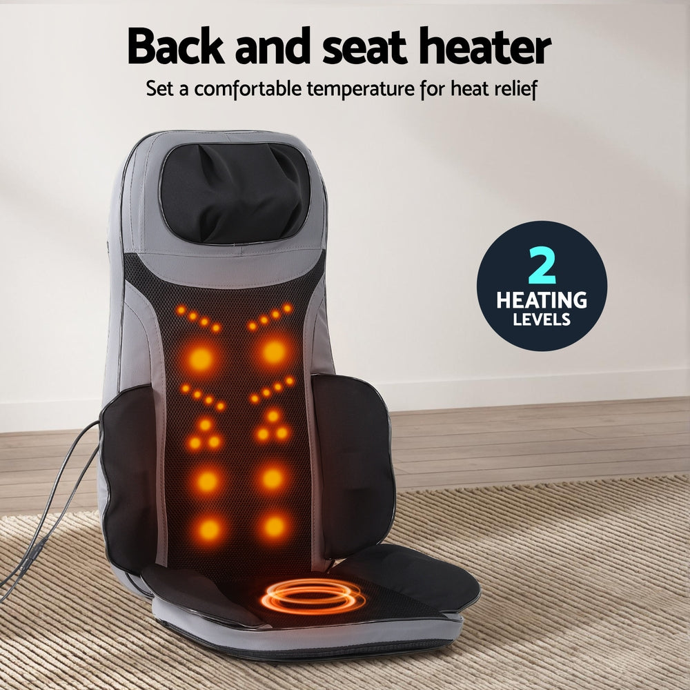 Livemor 8-nodes Full Back Massage Cushion Heating Massage Seats