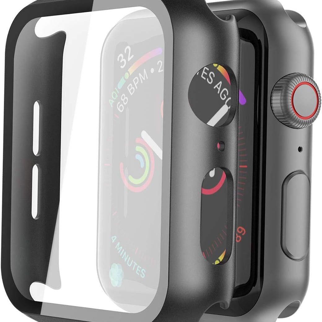 THRE【2 Pack 】For Apple Watch Screen Protector Tempered Glass Series 3 Series 2 42mm 38mm
